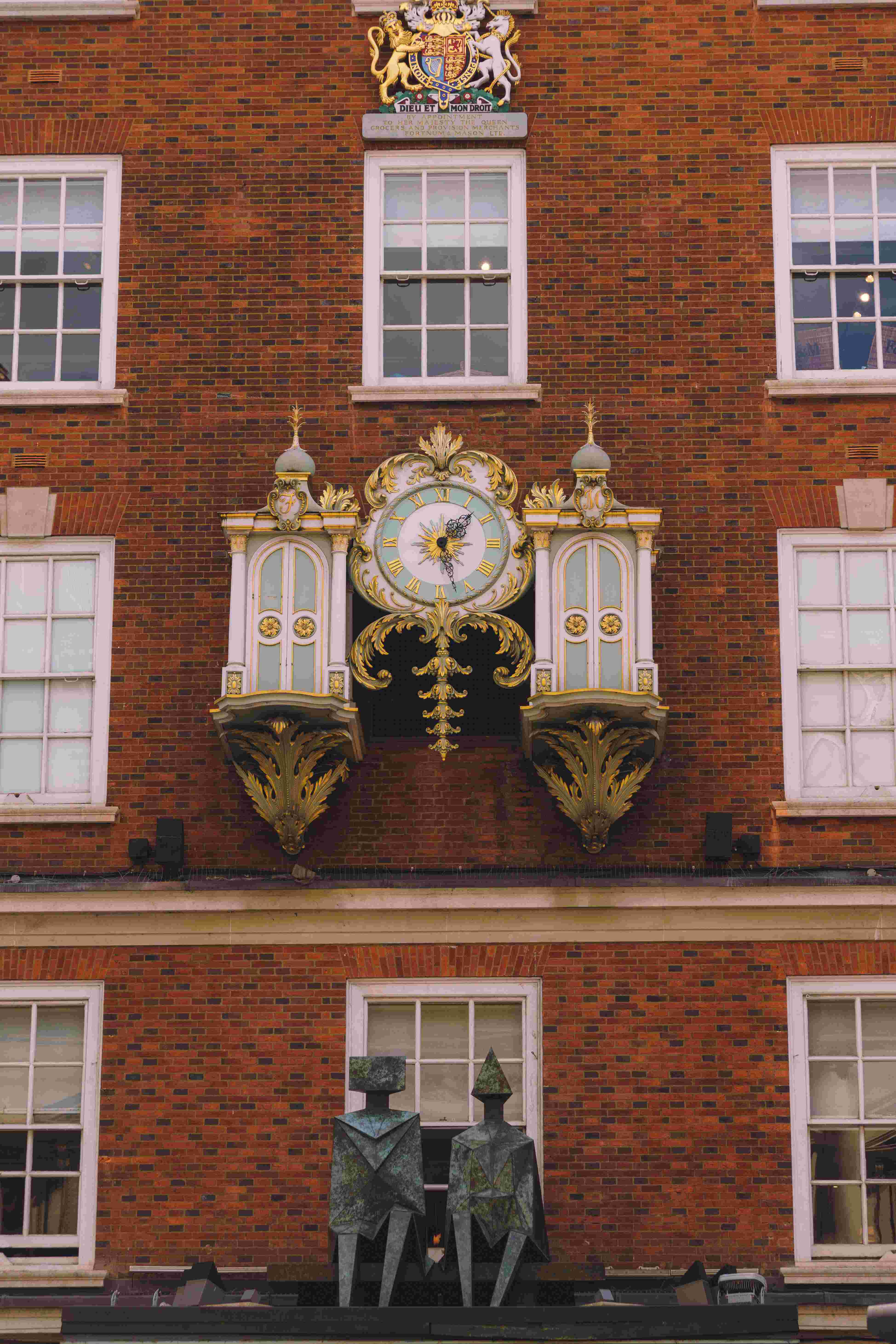 Gold and Green Clock (Close)